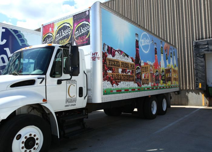 Mike's Hard Lemonade truck